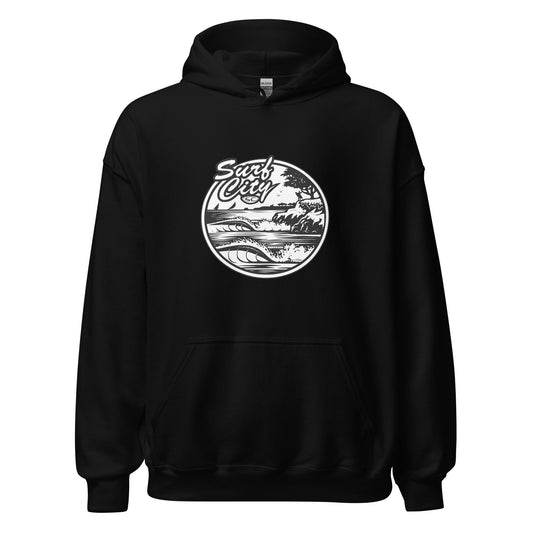 Surf City Daily Driver Mens Hoodie