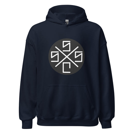 Santa Cruz Surf Shop Cross X Mens Hoodie
