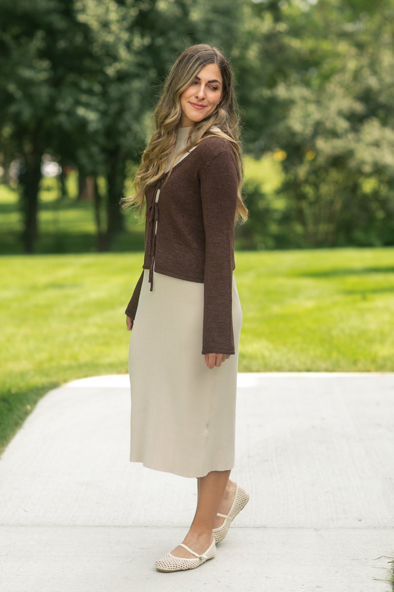 Vanna Knit Midi Dress