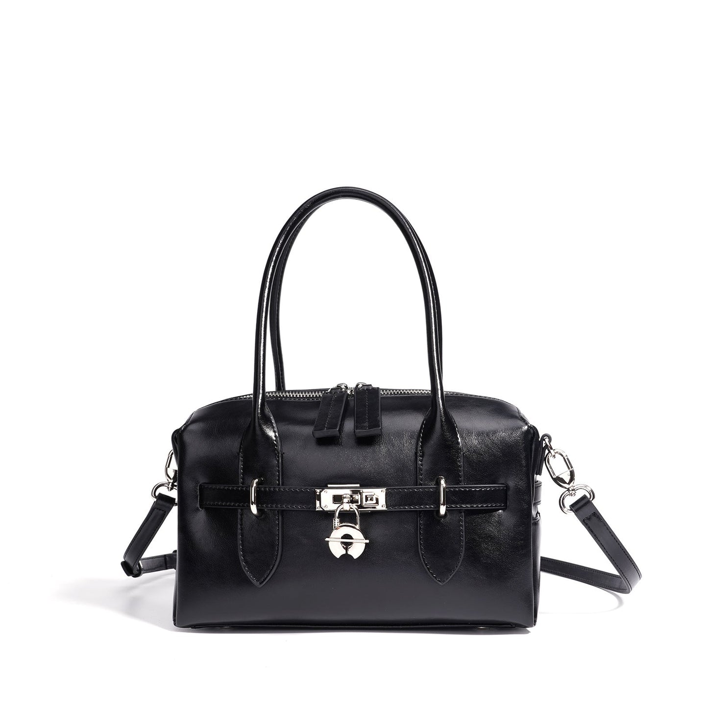 Cortical Women's Spliced Casual Crossbody Bag
