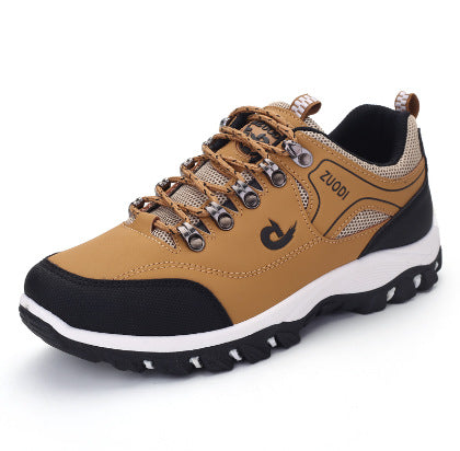 Mens Color-Block Hiking Shoes For Spring And Summer Outdoor Adventures