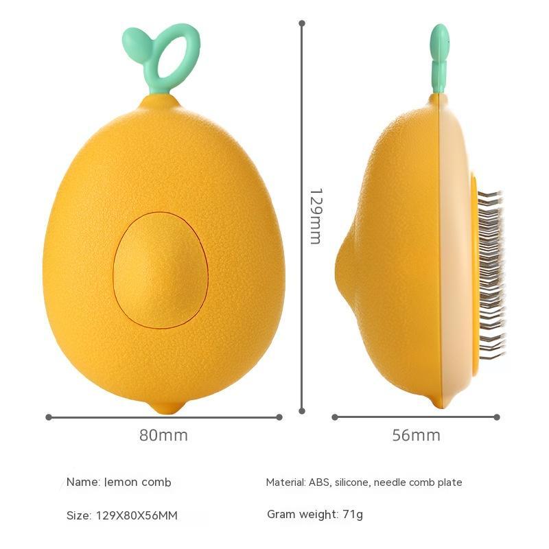Cat Brush Cleaning Avocado Shaped Dog Grooming Tool Pet Combs Brush Stainless Steel Needle Pet Cleaning Care
