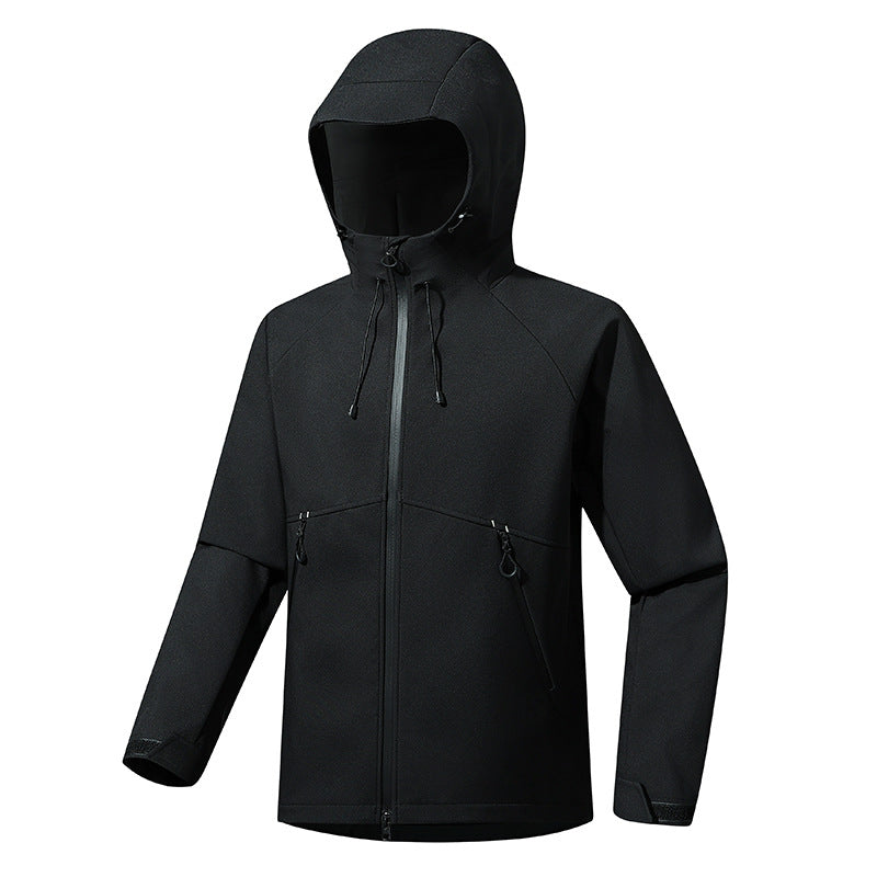 Men's Softshell Jacket 2026 New Spring And Autumn Windproof Waterproof Outdoor Sports Mountaineering Jacket Couple's Coat