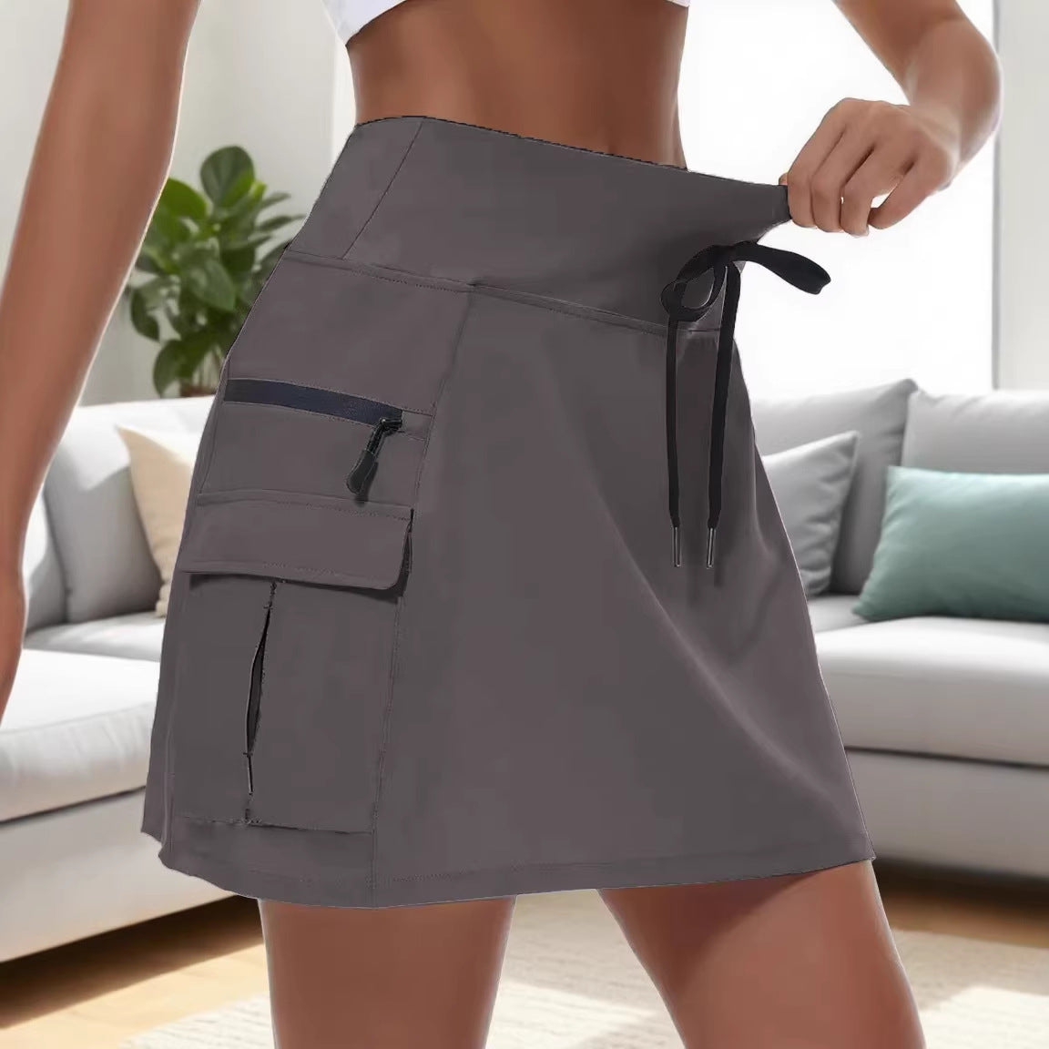 European And American Womens Sports Skirt For Yoga