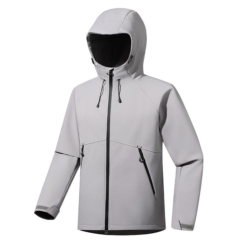 Men's Softshell Jacket 2026 New Spring And Autumn Windproof Waterproof Outdoor Sports Mountaineering Jacket Couple's Coat