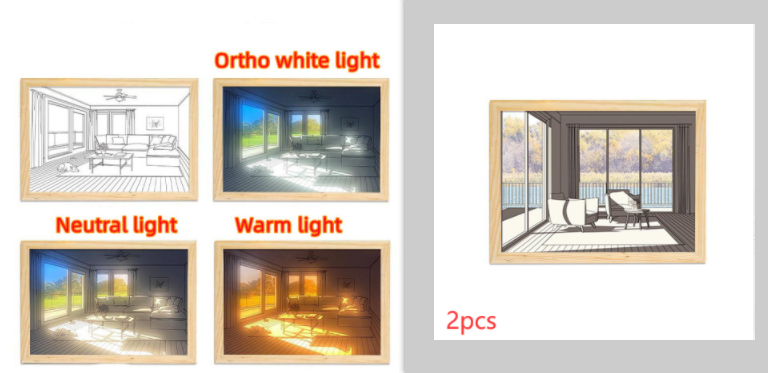 Illuminated Picture LED