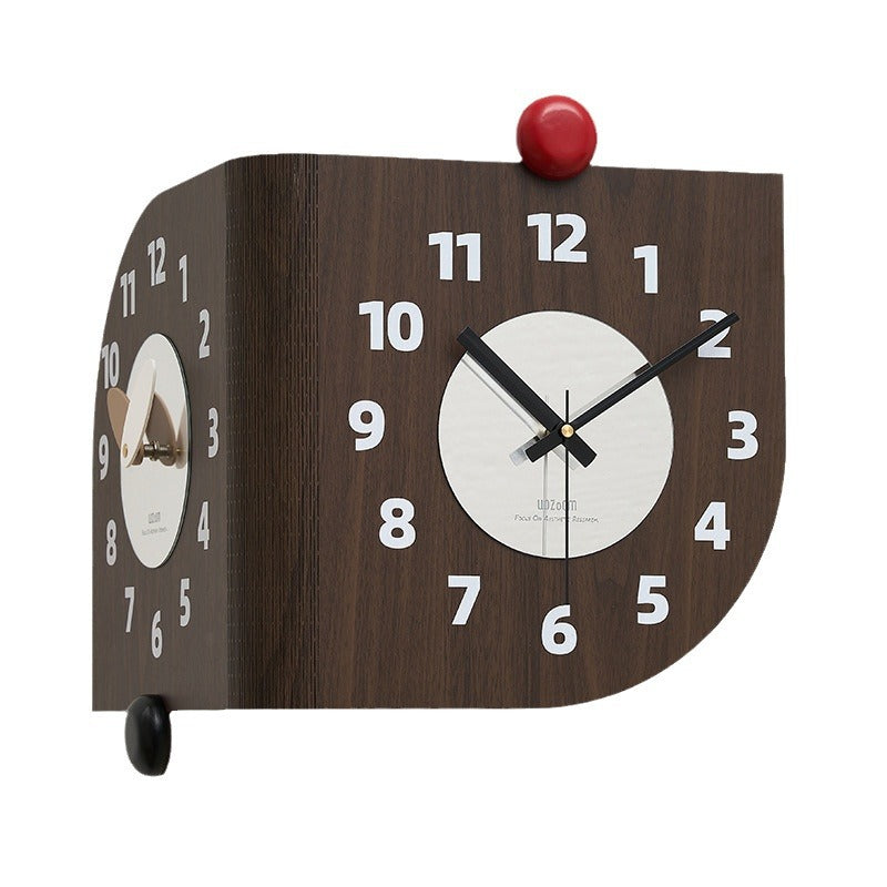 Living Room Simple Corner Creative Clock Wall Decoration