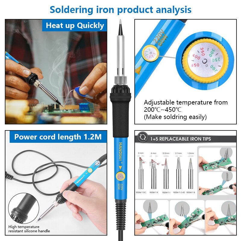 Handskit Screwdriver set Multifunctional Screwdriver Hand Tool Kit for Phone Tablet Compute Repair Maintenance Tool Hand Tools