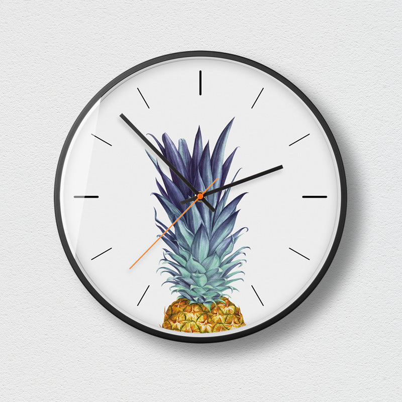 Creative household metal wall clock