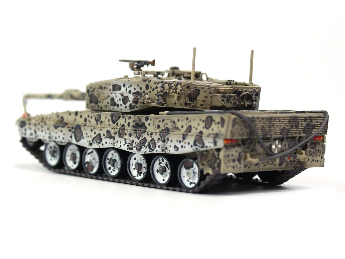 Leopard 2A4 Main Battle Tank "Jaguar Scheme" Austrian Army "Armor Premium" Series 1/72 Diecast Model by Panzerkampf