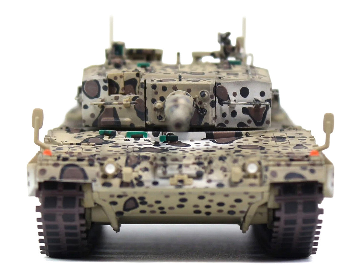 Leopard 2A4 Main Battle Tank "Jaguar Scheme" Austrian Army "Armor Premium" Series 1/72 Diecast Model by Panzerkampf
