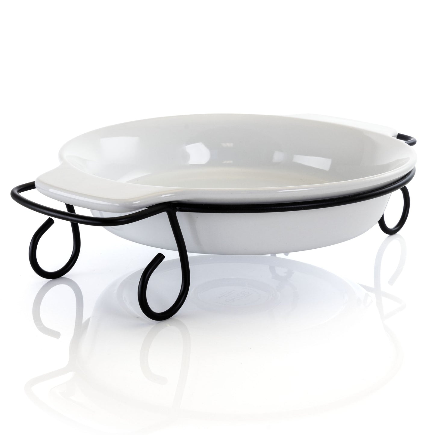 Gibson Elite Gracious Dining 2 Piece Stoneware Bakeware with Metal Rack