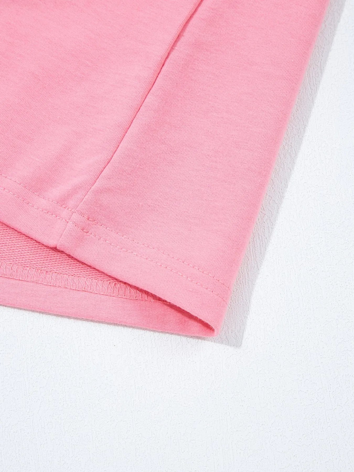 Lace Detail Flounce Sleeve Sweatshirt