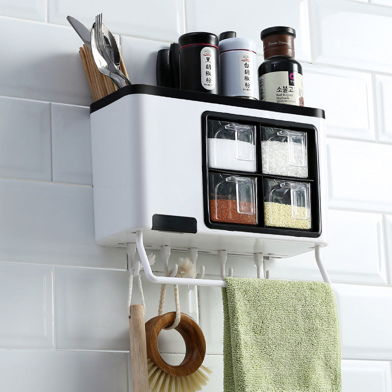 Punch-Free Kitchen Wall Shelf
