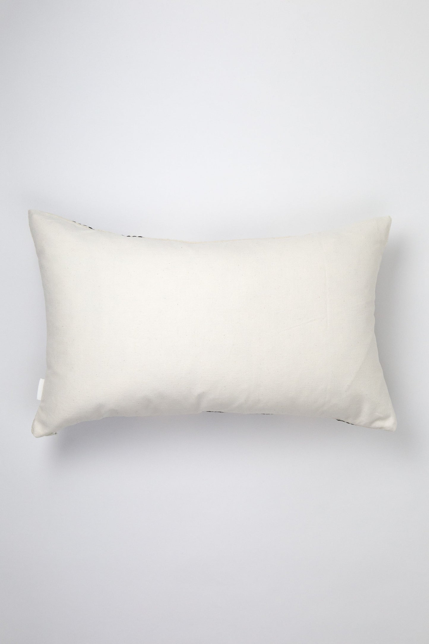Checkered Brocade Pillow - Pink & Umber