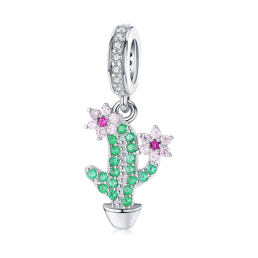 Sunflower S925 Silver Bracelet Pendant