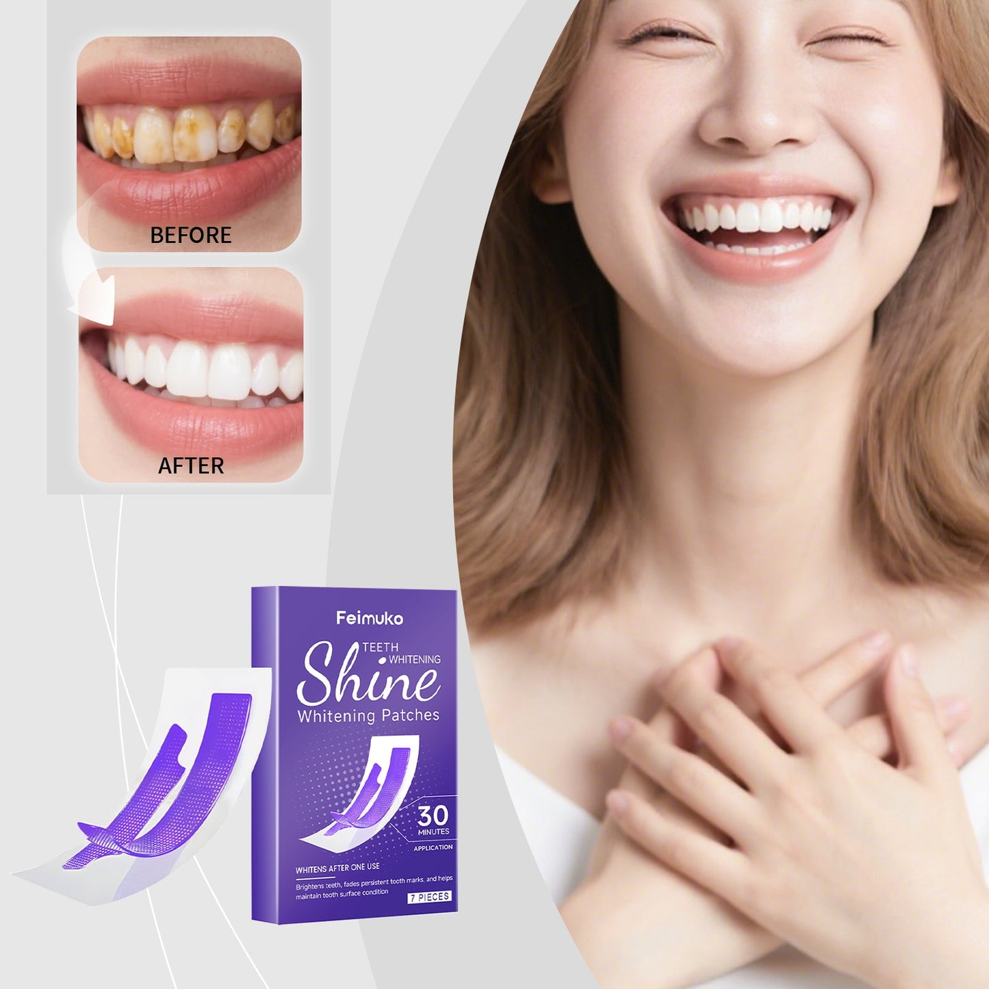 Whitening Teeth Care Strips