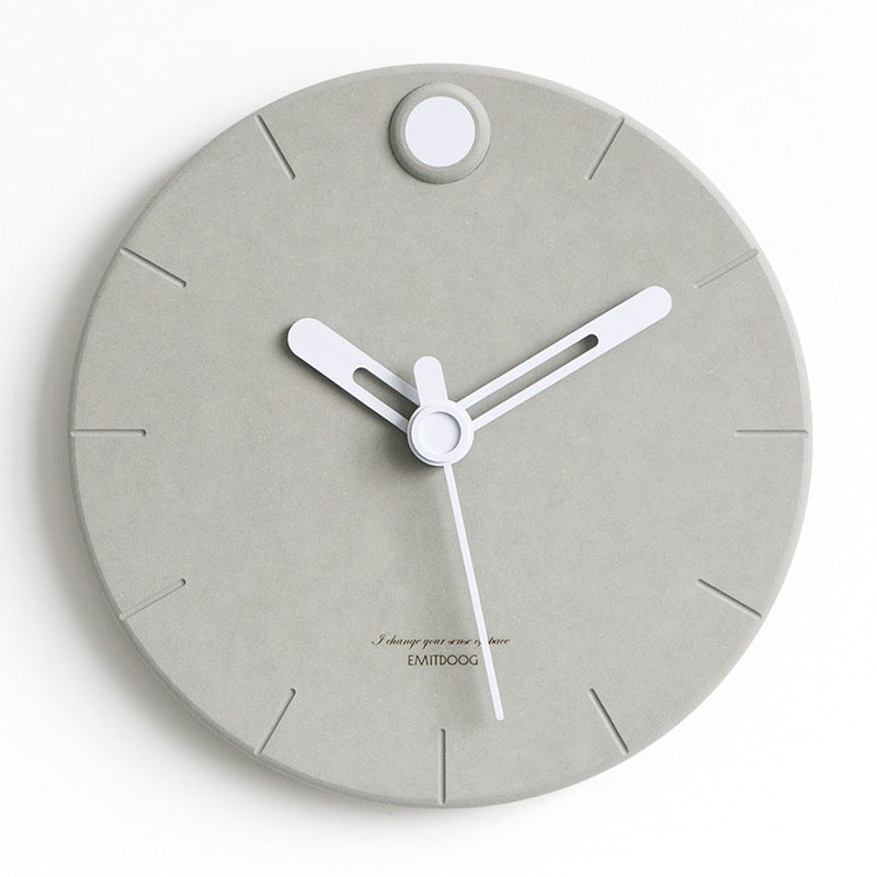 Simple creative wall clock