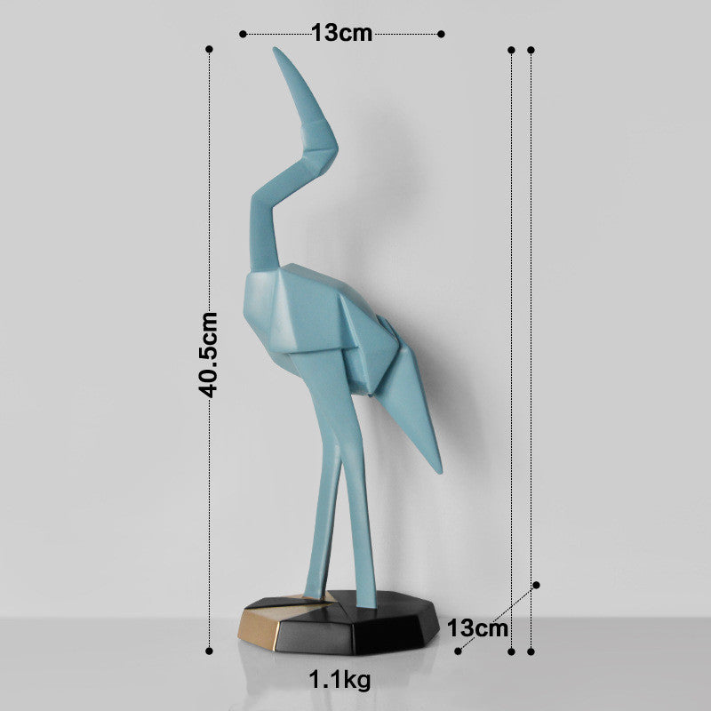 Nordic Creative Flamingo Decoration Resin Crafts