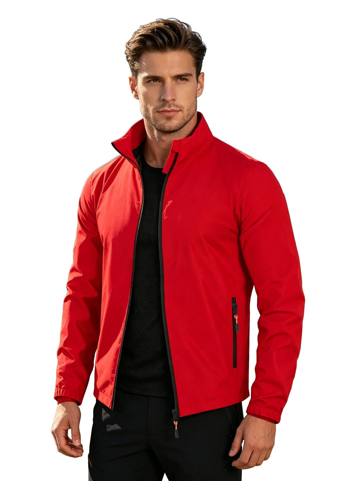 Mens Autumn Jacket 2026 SpringAutumn Style Youth All-Match Hooded Retro Casual Streetwear Windproof Coat For Men