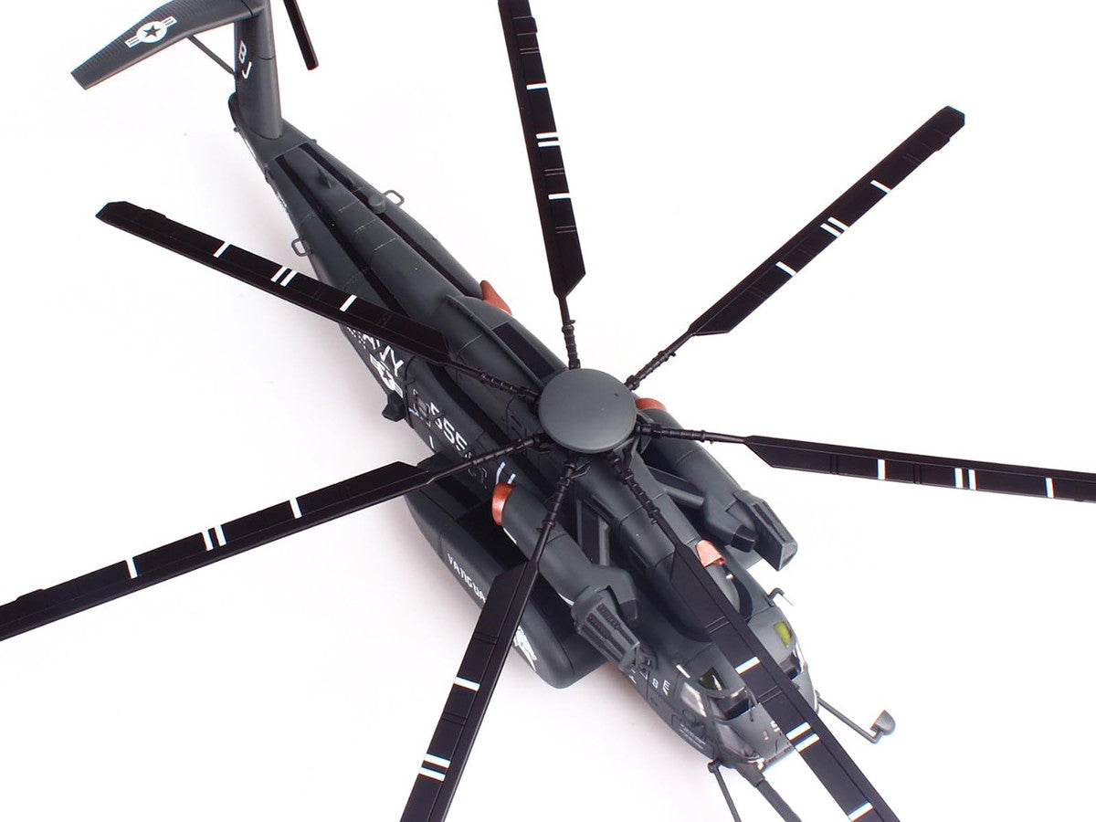 Sikorsky MH-53E Sea Dragon Helicopter "United States Navy Vanguard Tail Number 555" Dark Gray 1/72 Diecast Model by Panzerkampf