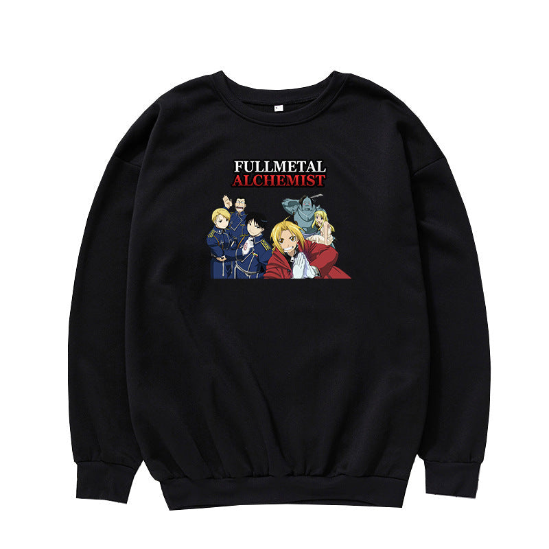 Round Neck Pullover Trendy Sweater Men and Women Long Sleeves New Products