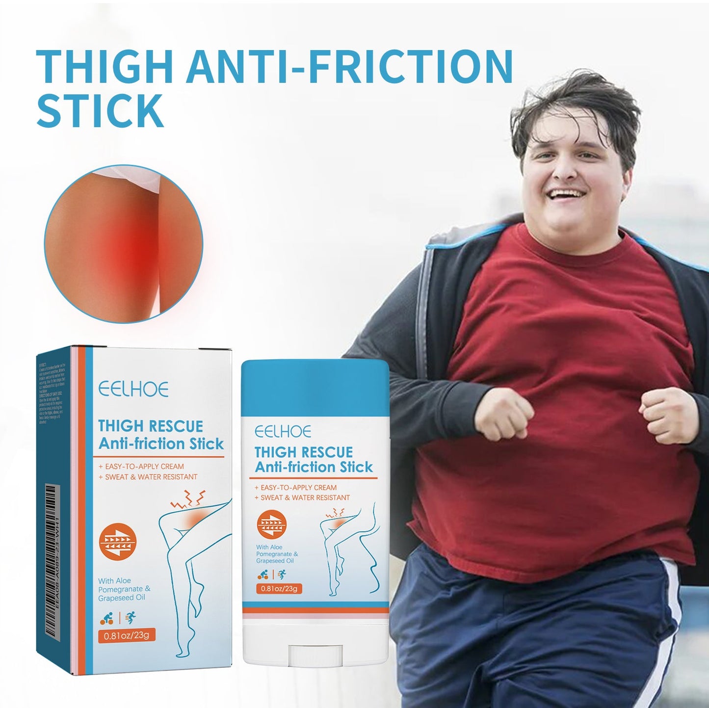 Thigh Anti-friction Stick