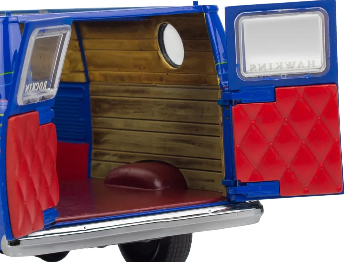 Level 3 Model Kit 1977 GMC "WSQK Squawk" Van "Stranger Things" (2016-2025) TV Series 1/25 Scale Model by Revell