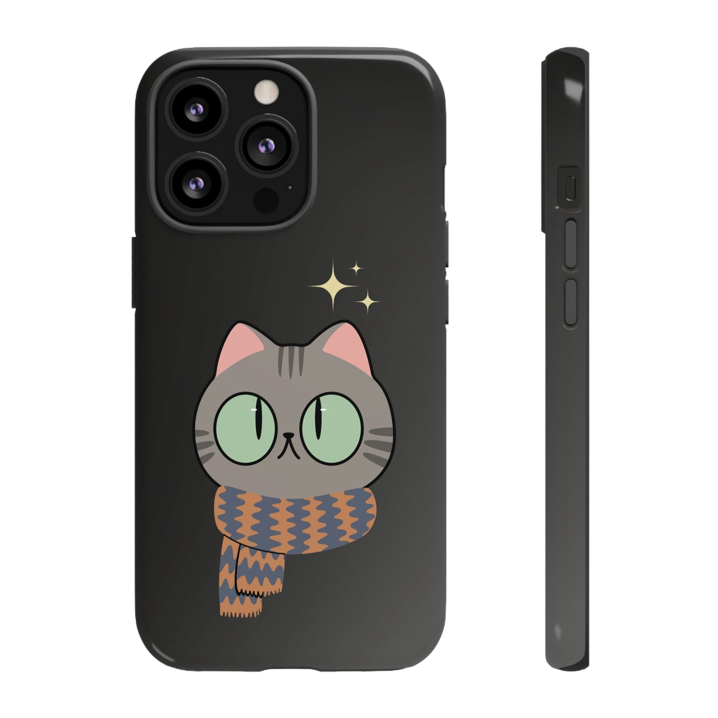 Feline Cozy Cat Tough iPhone Case