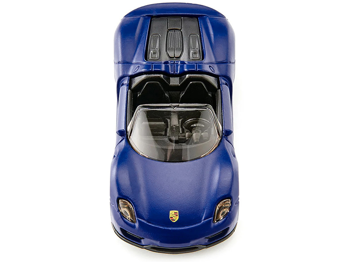 Porsche 918 Spyder Matt Blue Diecast Model Car by Siku
