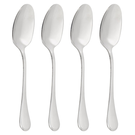 Gibson Home Manchester 4 Piece Stainless Steel Dinner Spoon Set