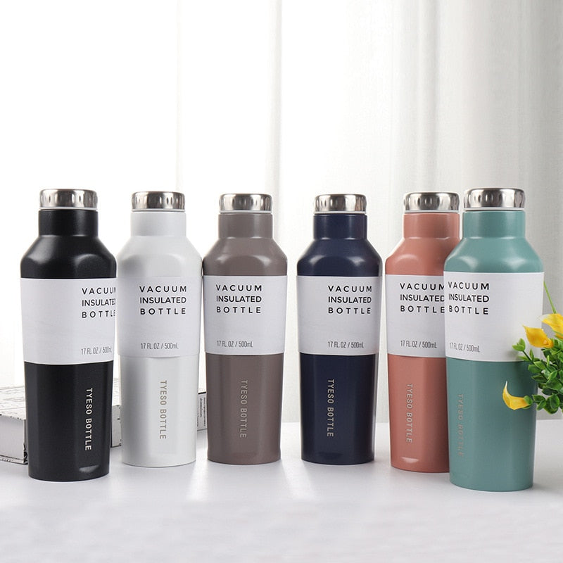 Square Motion Insulated Water Bottle (Thermal Cup)