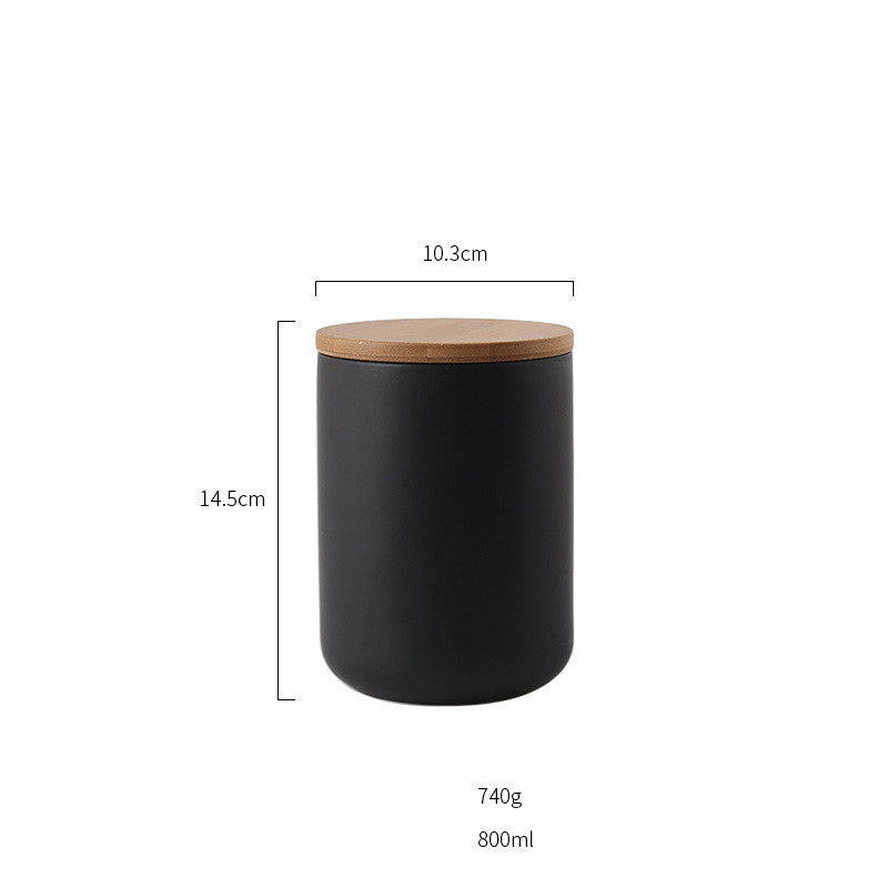 Ceramic Storage Jar with Lid