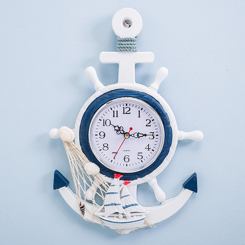 Anchor creative personality wall clock