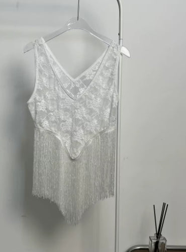 European And American-style Sexy Lingerie Lace Slip Dress