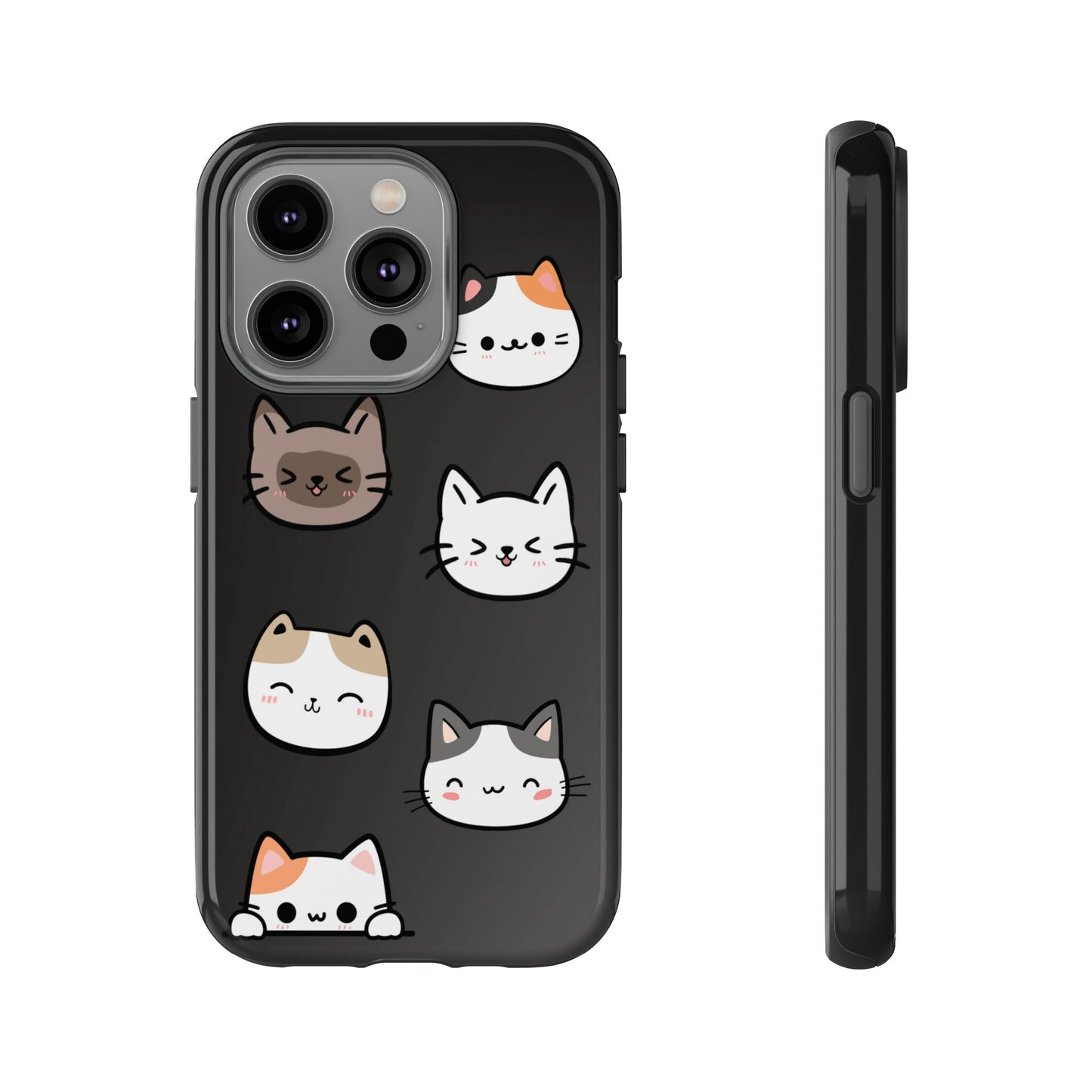 Whisker Wonders Cat Tough iPhone Case