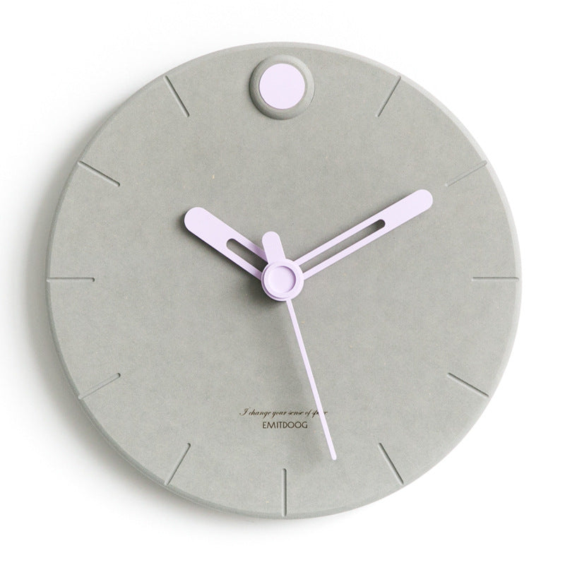 Simple creative wall clock