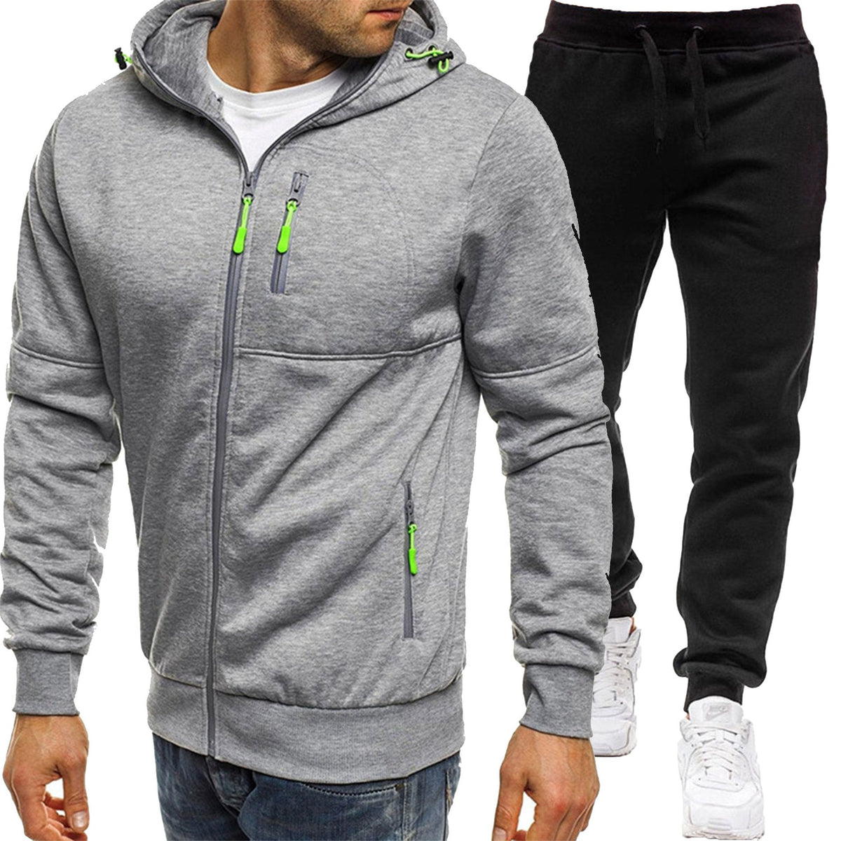 2026 FallWinter New Mens Set Casual Hooded Sweatshirt Sportswear