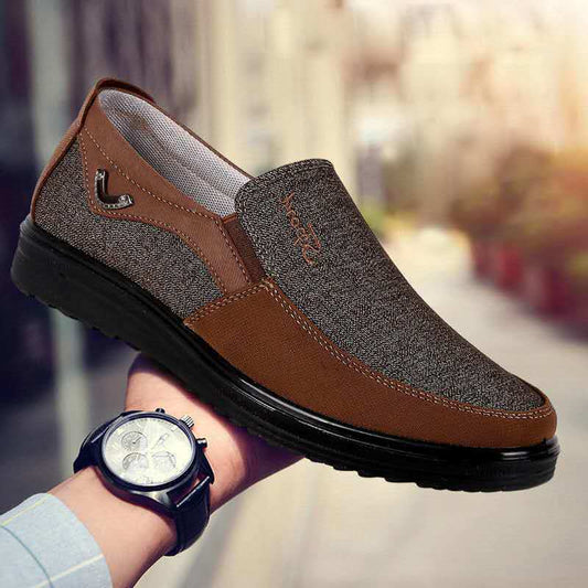 Men's Shoes Large Size Breathable Low-Help Casual Cloth Shoes