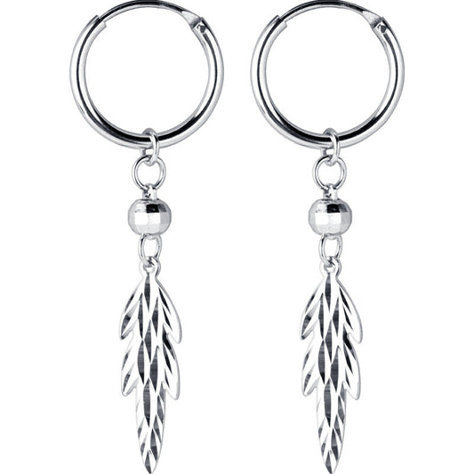 S925 White Fungus Buckle Women