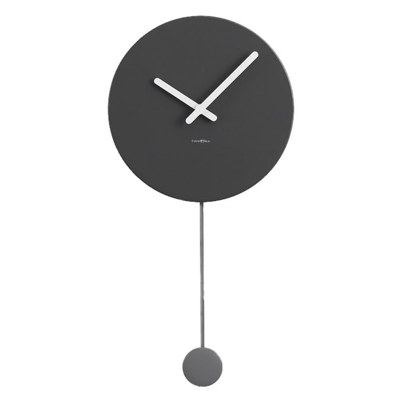 Nordic White Minimalist Clock Wall Clock Living Room Minimalist Creative Net Red Trend Wall Clock