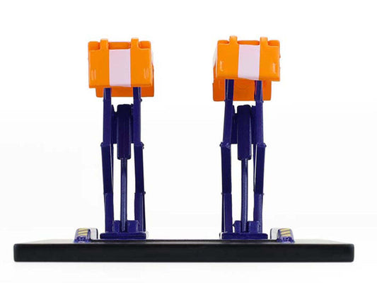 Automotive Double Scissor Lift "Union 76" Orange and Blue "Double Scissor Lifts" Series 2 1/64 Diecast Model by Greenlight