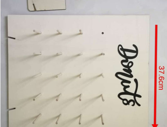 Wooden Donut Holder Wedding Supplies Decoration Birthday Party