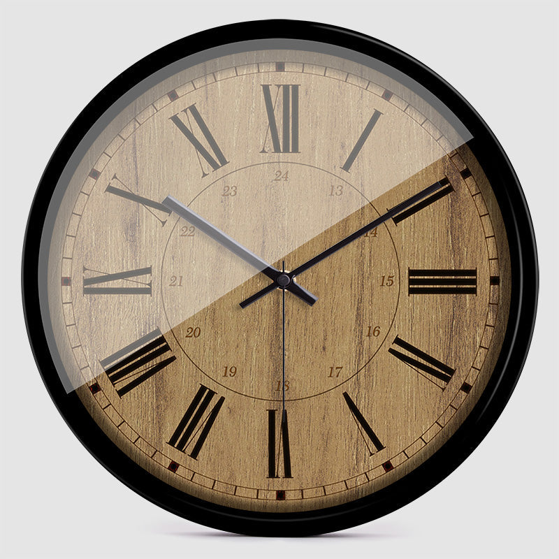 European Style Creative Ultra-Quiet Wall Clock