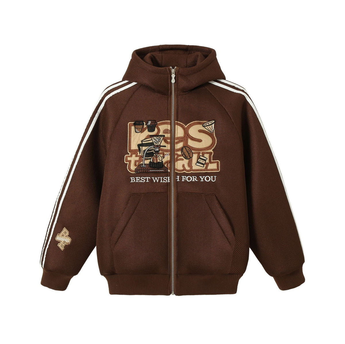 Cotton College Style Hooded Cotton-padded Coat