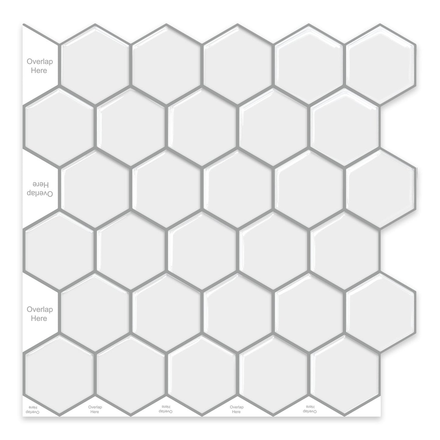 3D Self-adhesive Crystal Epoxy Wall Stickers For Kitchen Decor