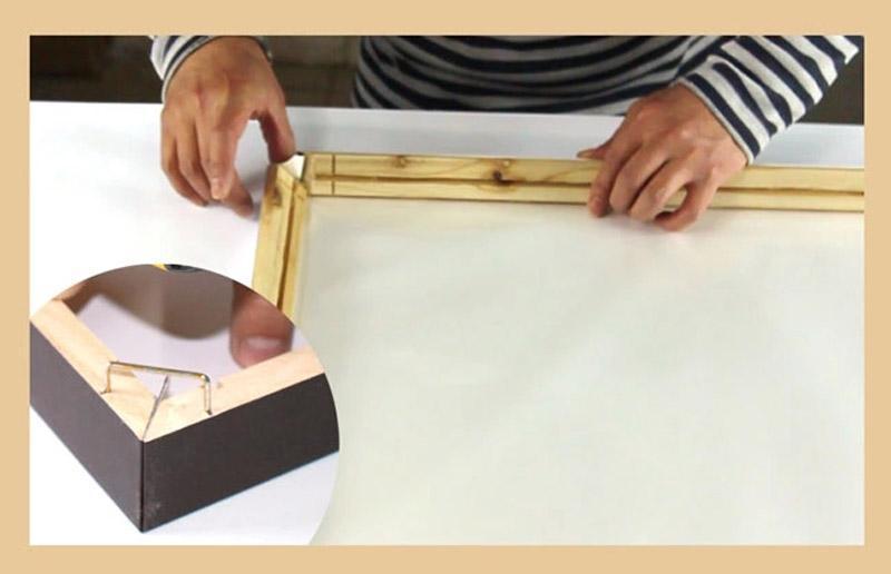 Brand Picture Frames Wall Photo Frame Natural Wood Poster Frame DIY Factory Provide Canvas Painting Wall Frame cornici per foto