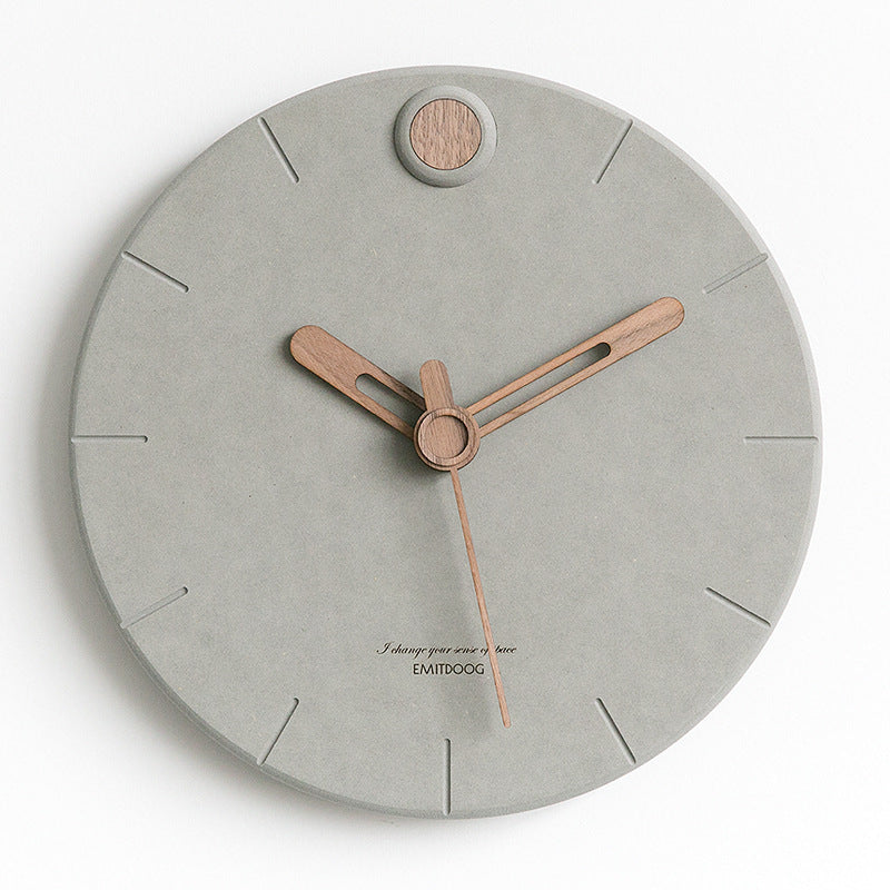 Simple creative wall clock