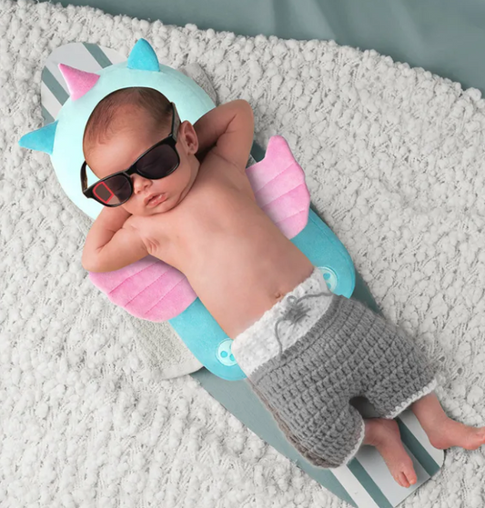 Tencel Baby Safety Pillow with Anti-Fall Design