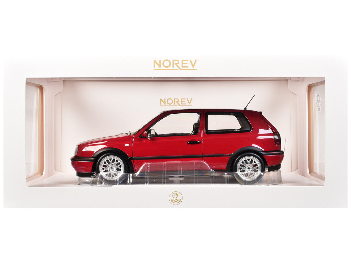 1996 Volkswagen Golf GTI "20 Years Anniversary Edition" Flash Red 1/18 Diecast Model Car by Norev